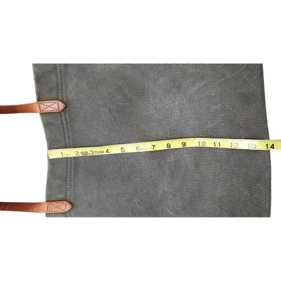 Madewell Gray Tote Bag with Leather Handles - Picture 11 of 14